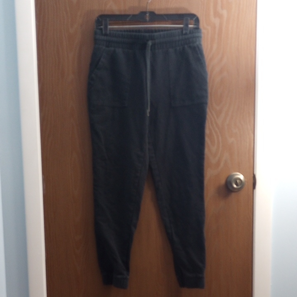 Men's Black Jogger Pants Size S